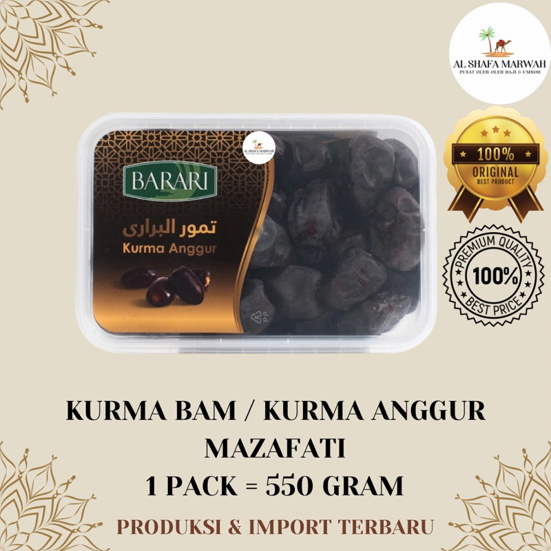 Kurma BAM Barari | BAM Barari | Kurma Barari | Kurma Anggur Barari | Mazafati Barari