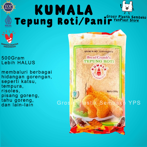 

Tepung Roti Panir Halus KUMALA 500gr