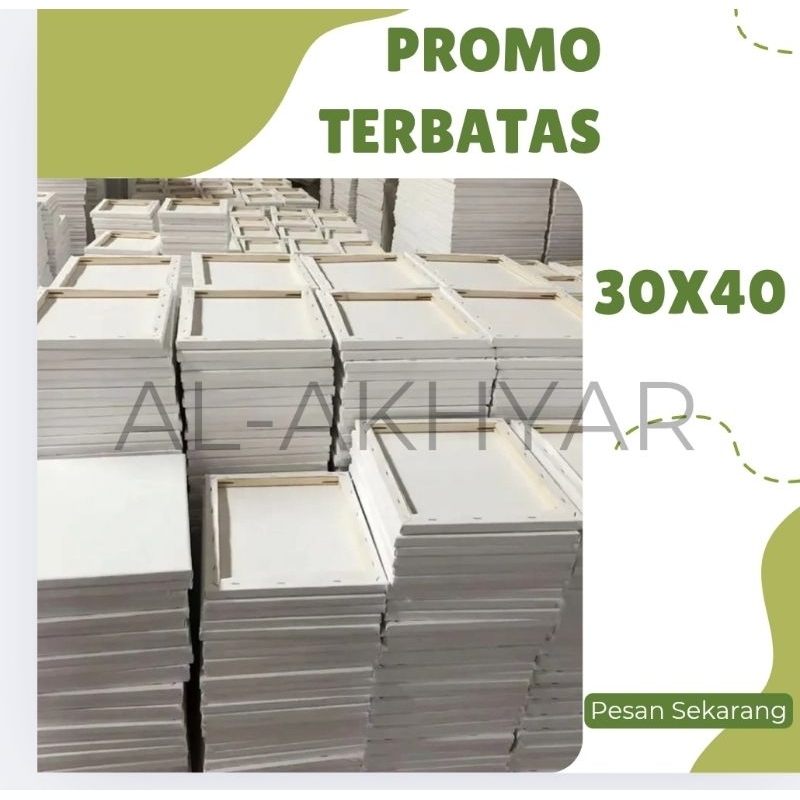 

Kanvas lukis 30x40 acrylic dan minyak