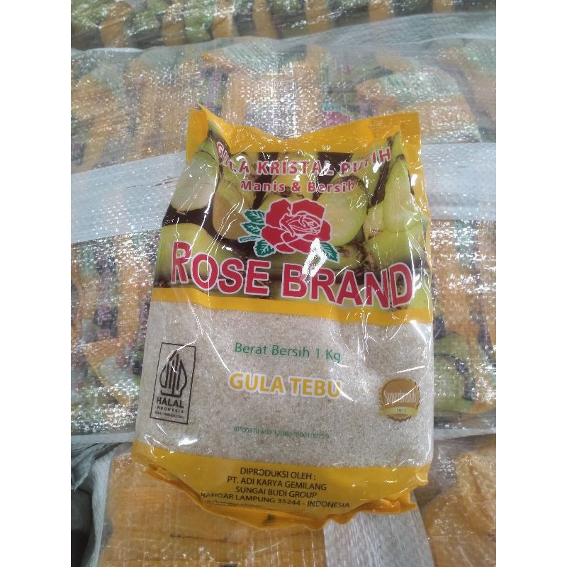 

GULA PASIR ROSEBRAND Kuning 1Kg, per Zak/isi 20bks