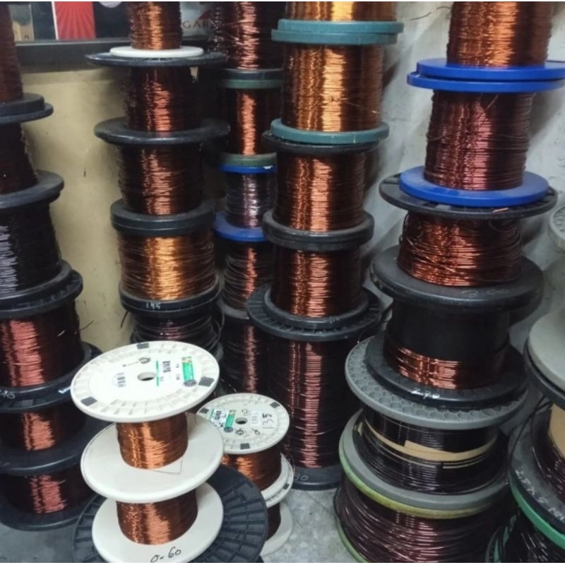 kawat email tembaga 0,10/0,12/0,15/0,20/0,25 per 500gr (5ons)