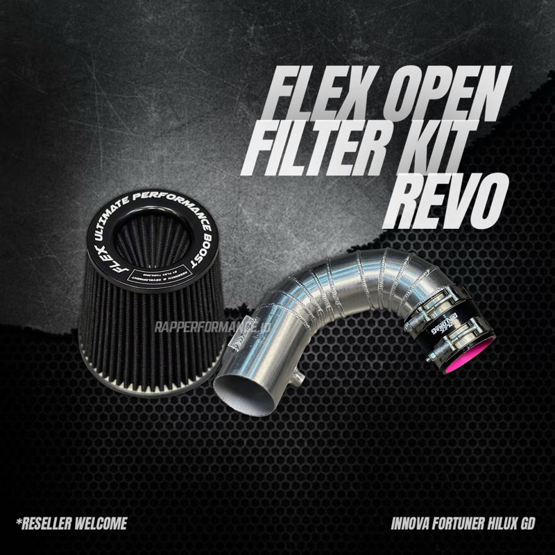 FLEX Open Filter Kit 2GD 1GD Innova Fortuner Hilux 2016+ Original Thailand