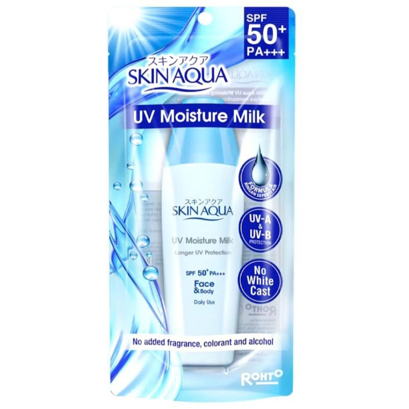 ROHTO Skin Aqua UV Moisture Milk SPF 50+ PA++