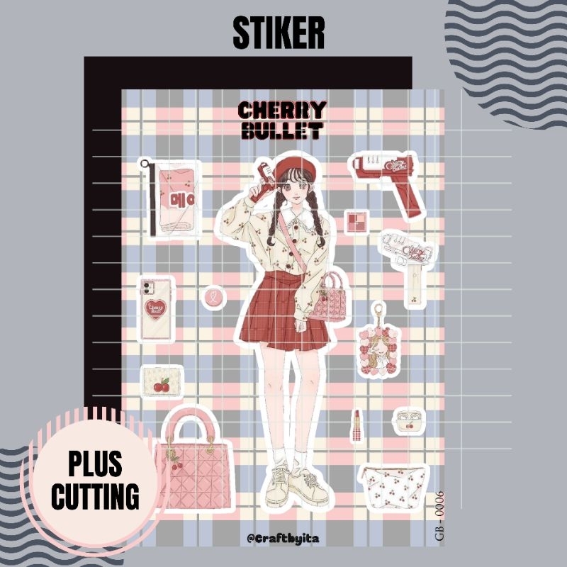 

Stiker Sheet A6 K-Pop Vinyl Chromo Red Velvet KAPIER IZ'Zone TwiceMURAH | Deco Planner | Kisscut | Diecut | Stiker HP Laptop