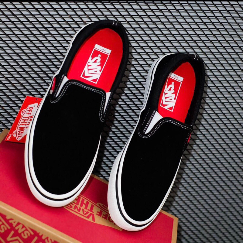 VANS original slip on PRO bw