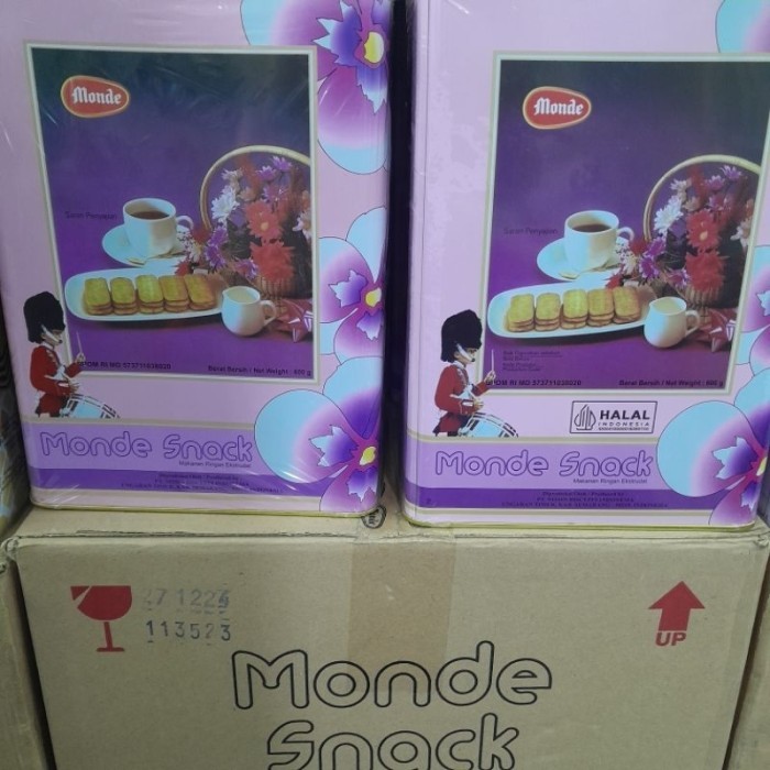 

monde serena Snack 600gr 1 dus / karton isi 6