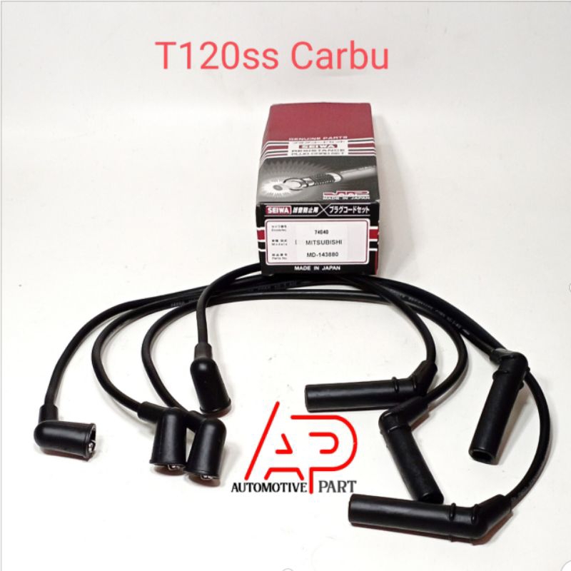 Kabel busi Seiwa T120SS Karbu original
