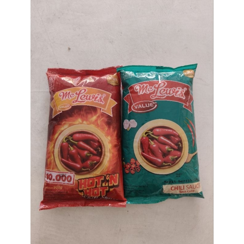 

Saos Mc Lewis Pedas & Hot ukuran 1kg