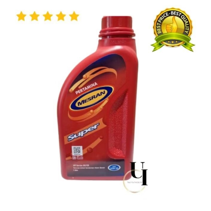 Oli MESRAN SUPER 20W-4 1liter Oli mobil