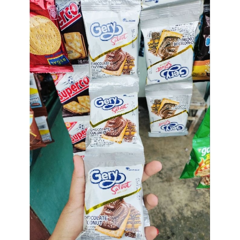 

Jajanan Gery Salut coklat kelapa