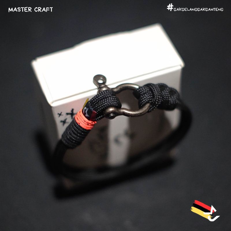 GELANG SHACKLE V.2 BLACK MAMBA : SHACKLE BRACELET