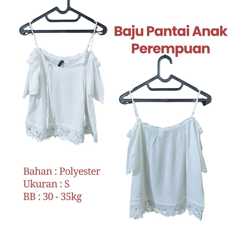 Baju Pantai Anak Perempuan (Preloved)