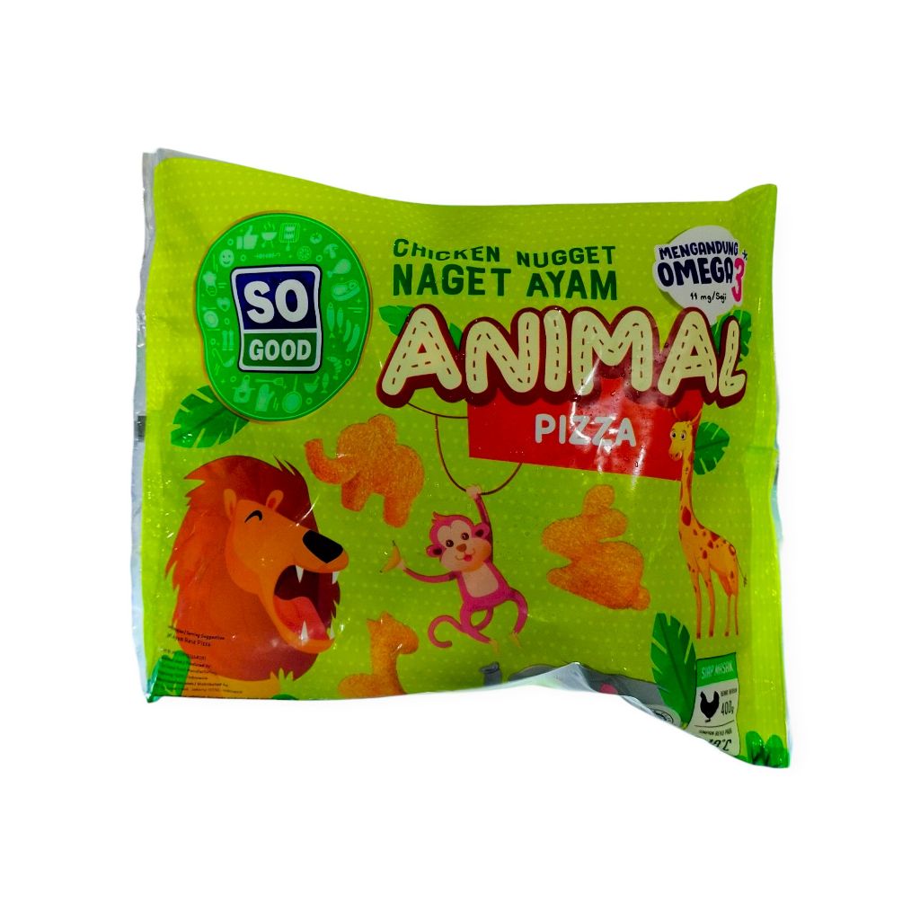 

SG- Animal 400 gr So Good frozen food