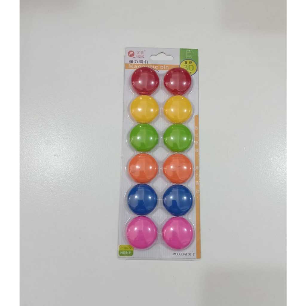 MAGNET PIN 30MM FUQIANG/MAGNET PAPAN TULIS