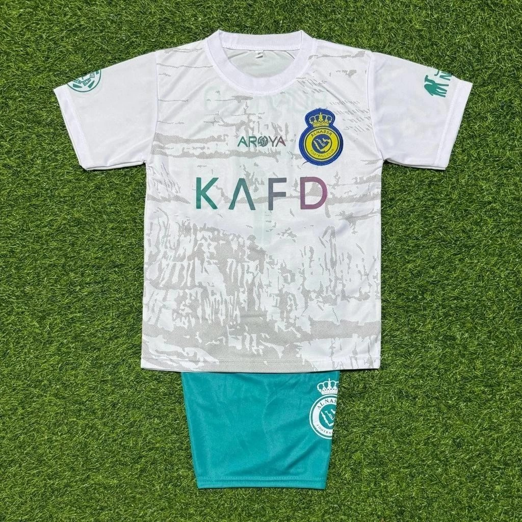 baju jersey bola anak Al Nasr RONALDO terbaru