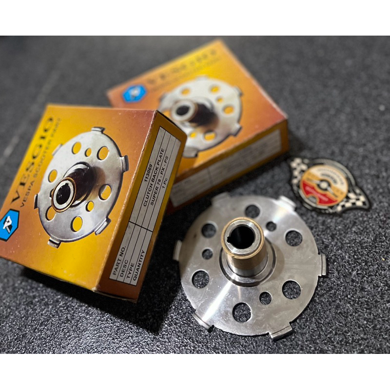 Dudukan Bos Kopling Plat dudukan Kopling Vespa PX PS pir per 6 Vesgio
