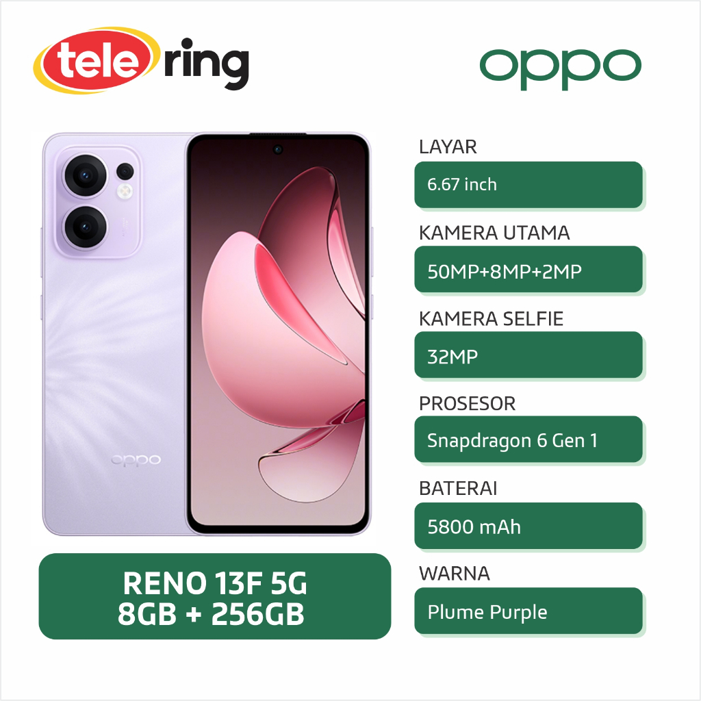 HP OPPO RENO 13F 5G 8/256GB