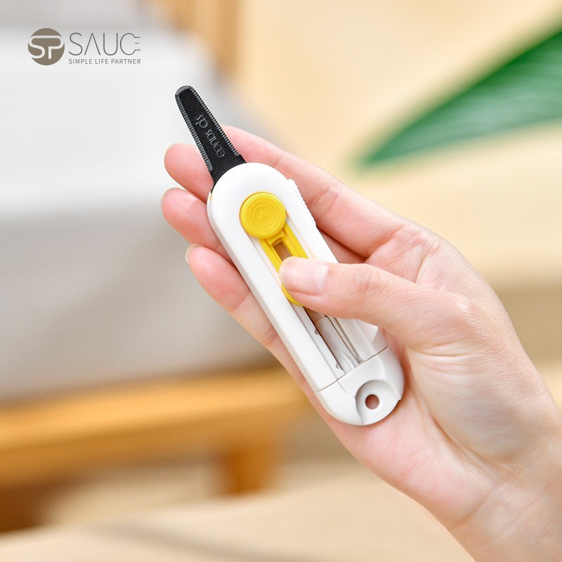 

Cutter / Pisau Pemotong Mini Portable Pisau Tajam Pembuka Paket Unboxing Multifungsi