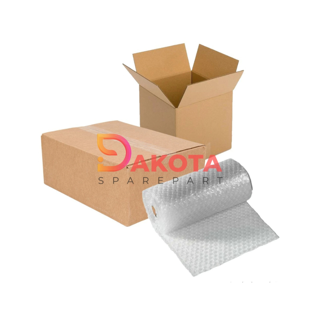 

PACKING TAMBAHAN BUBBLE WRAP DAN KARDUS