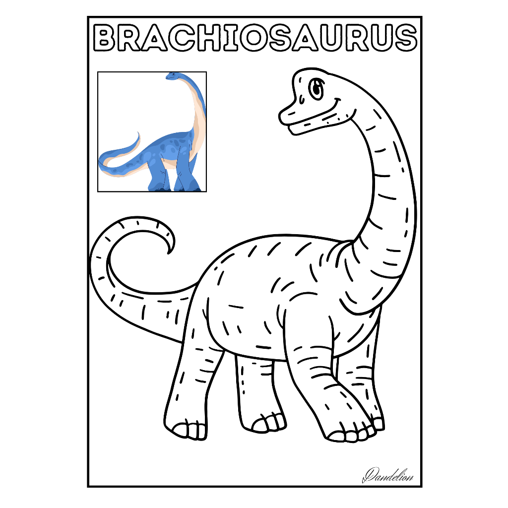 

Kertas Mewarnai Dinosaurus: Brachiosaurus, Carnotaurus, Corythosaurus, Cryolophosaurus, Dacentrurus
