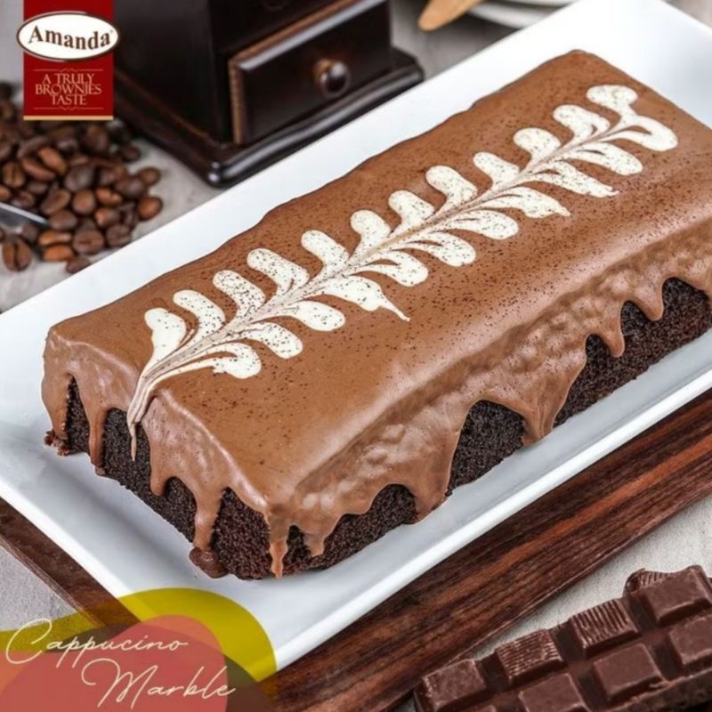 

Amanda Brownies Cappuccino Marble / Hampers Idul Fitri / Parcel Lebaran / Kue Ramadhan / Puasa