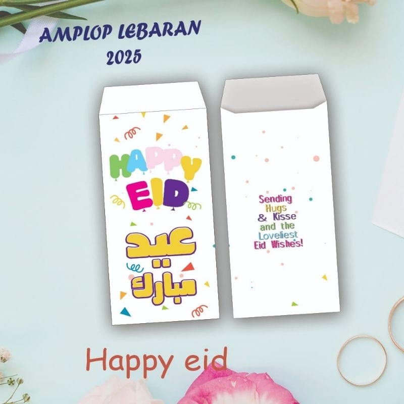 

Amplop lebaran Happy eid ( isi 10 pcs) /Amplop lebaran / Amplop lebaran eid mubrak ramadan idulfitri