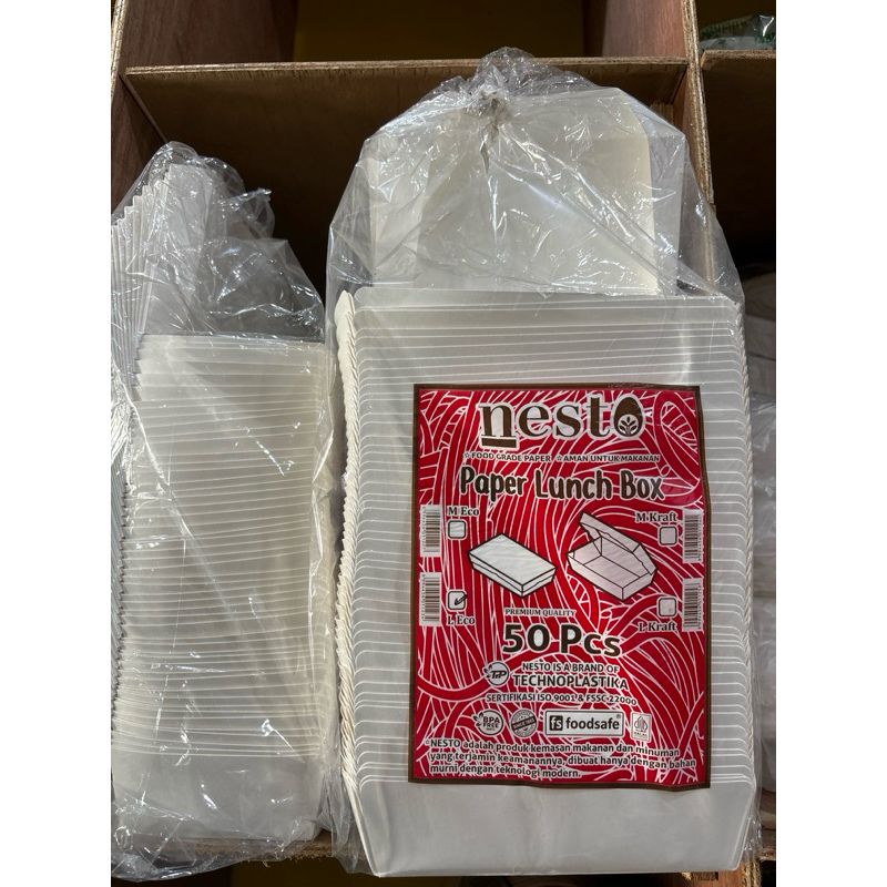 Paper Lunch Box/Kotak Nasi