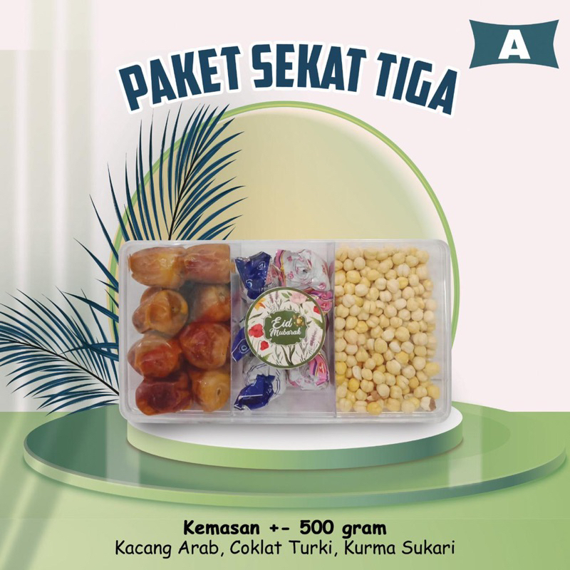 

paket sekat tiga oleh oleh umroh /paket Lebaran/hampers