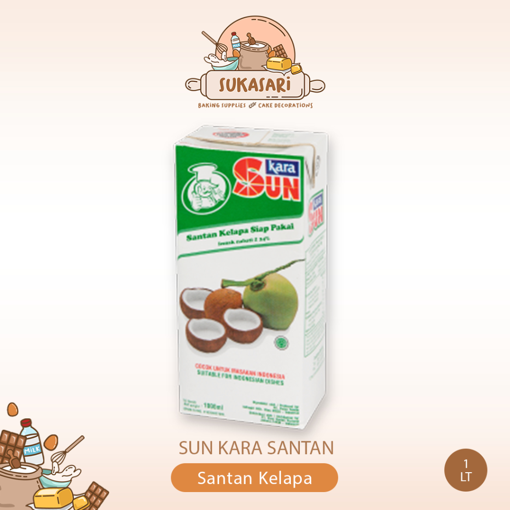 

Sun KARA Santan 1lt santan Kelapa Siap Pakai 1000 ml