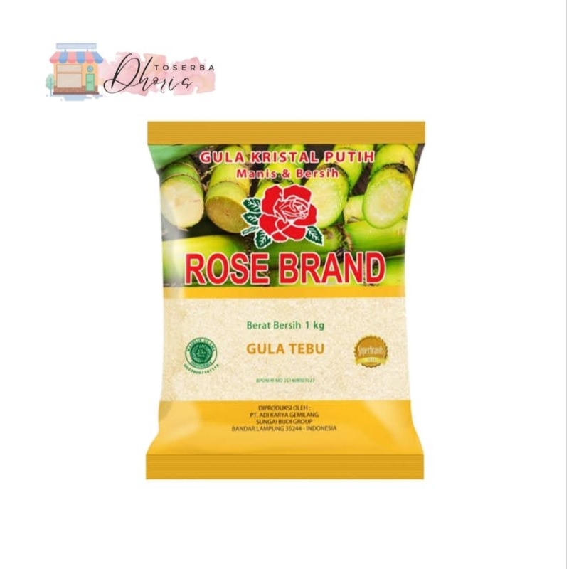 

Gula pasir Rose Brand kuning 1kg terumurah