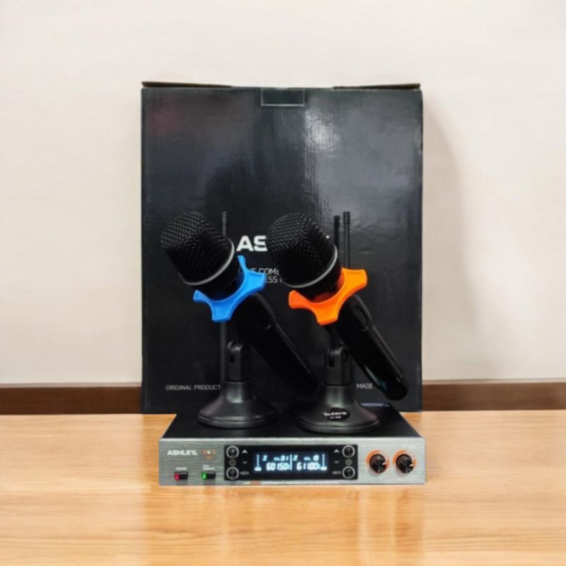 Mic Wireless Ashley Combo free koper Mikropon Ashley Combo Mikrofon Ashley Combo