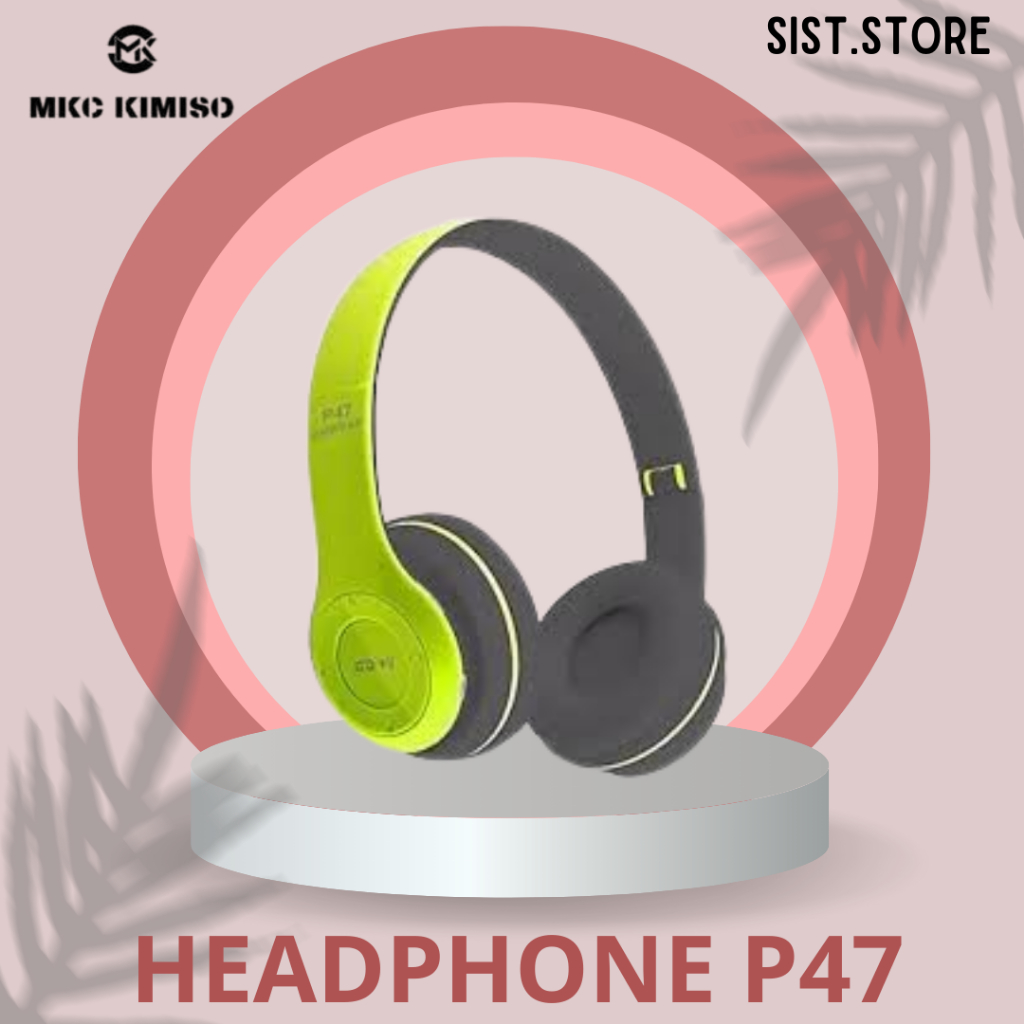Headphone P47 Bluetooth Gaming Wireless Stereo - Headphone P47