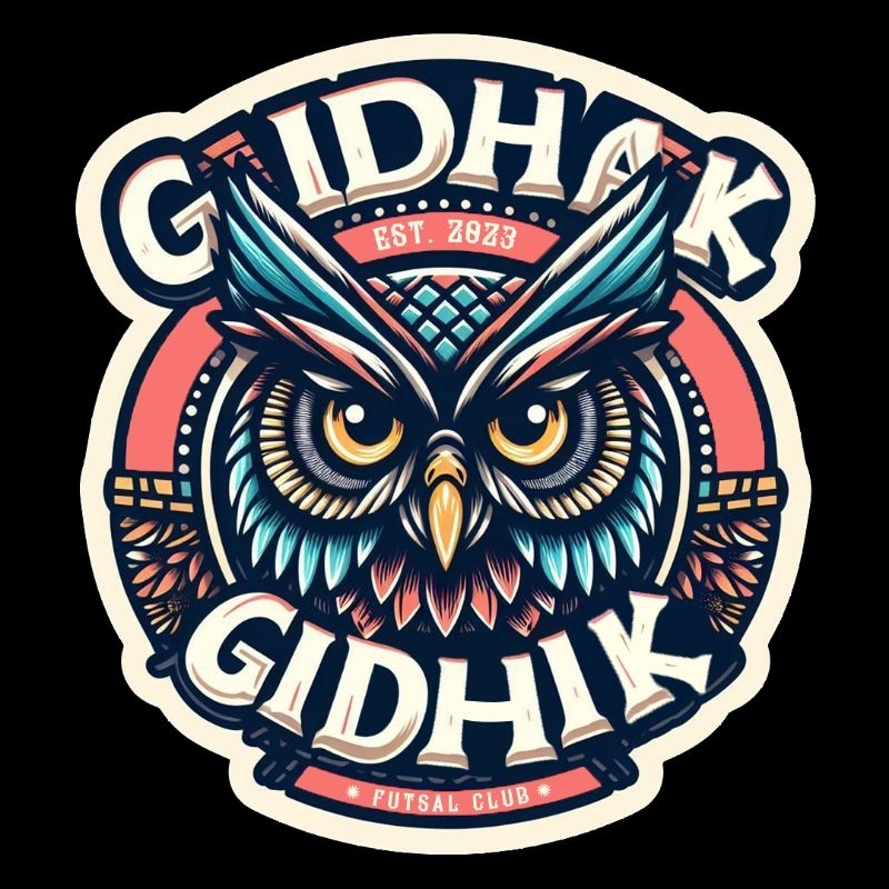 

Stiker Gidhac Gidhic Vinil A3