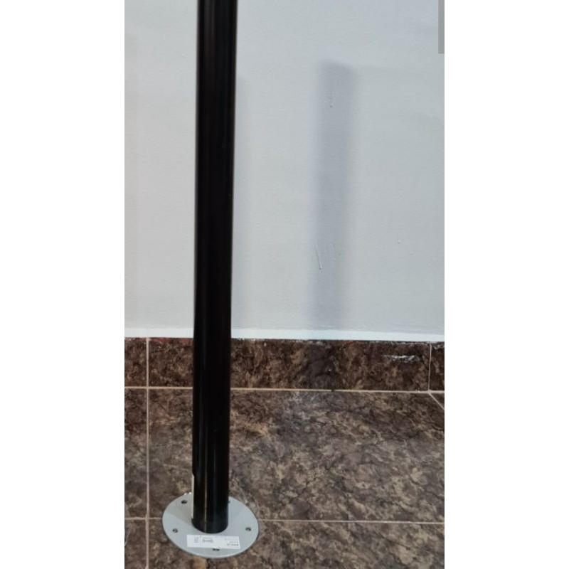 IKEA ADILS kaki meja 70cm hitam/putih 1pc