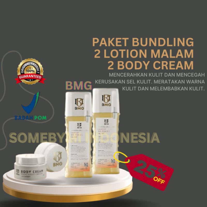 BMG LOTION ORIGINAL, HB DOSTING BMG, BMG BODY LOTION BPOM