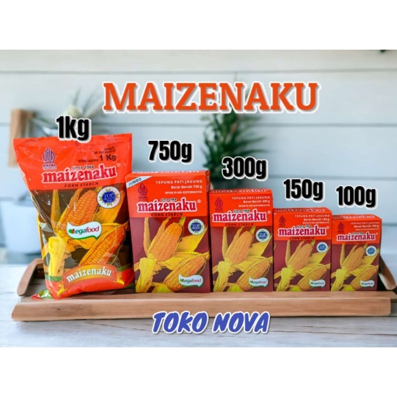 

MAIZENAKU - TEPUNG PATI JAGUNG/CORN STARCH - 100gr/150gr/750gr