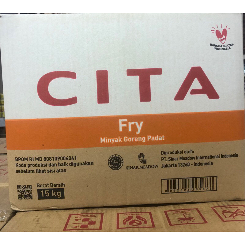

CITA Fry Minyak Goreng Padat 15 kg