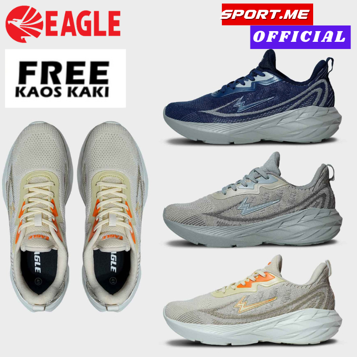 Eagle SOLACE Running Daily Shoes - Sepatu Running Original Eagle