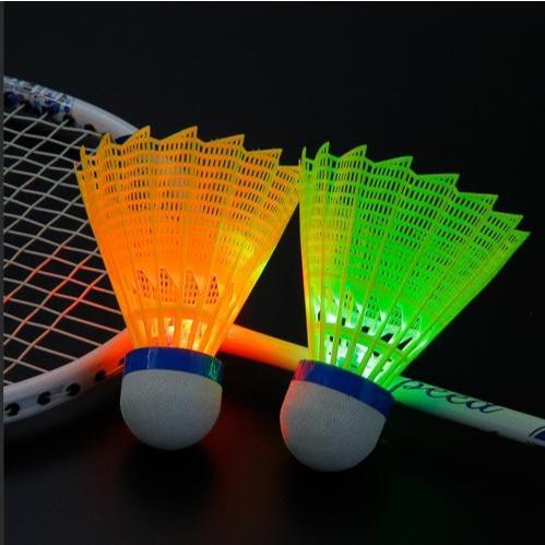 Lampu Bulu Tangkis LED Kok Bulu Tangkis Nylon Shuttlecock - Badminton, Raket