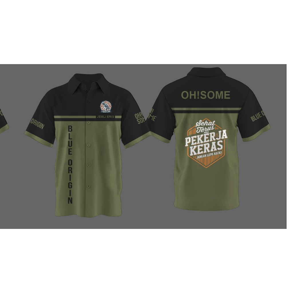 KEMEJA CUSTOM PRINTING TERBARU