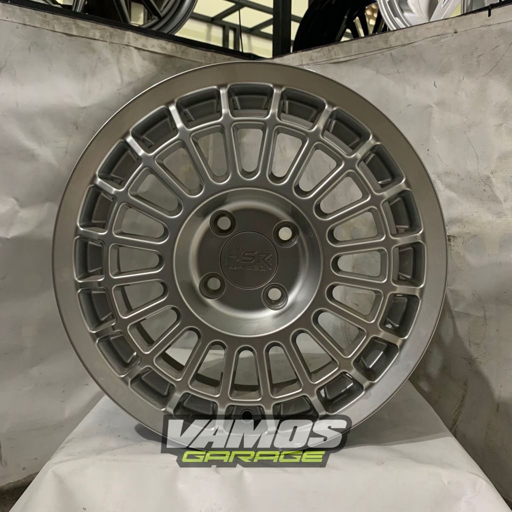 PAKETAN VELG + BAN  MOBIL RALLY RING 15 FUTBULS HSR R15 PELEK MOBIL COCOK UNTUK COROLA CORONA  BRIO 