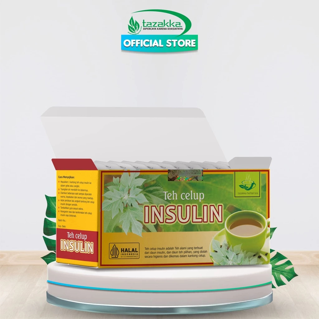 

Teh Insulin Yakon Teh Celup Insuline Atasi Gula Darah Diabetes Isi 20 Kantong