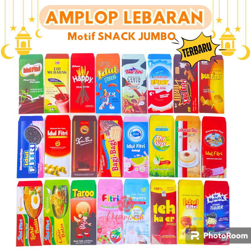 

Amplop Lebaran Motif Snack Unik Amplop Amplop Lebaran Murah Angpau Lebaran