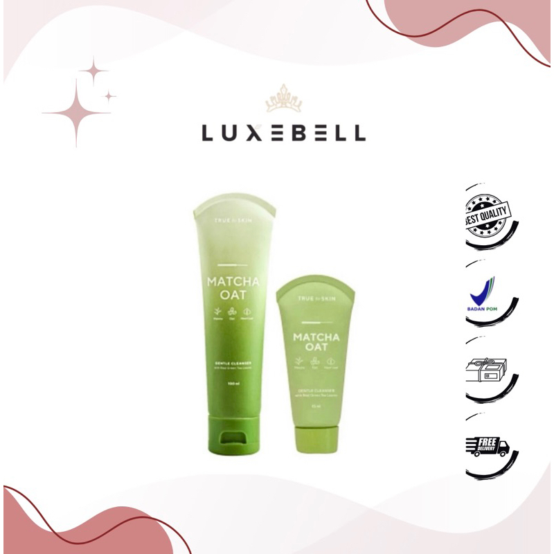 True To Skin Matcha Oat Gentle Cleanser