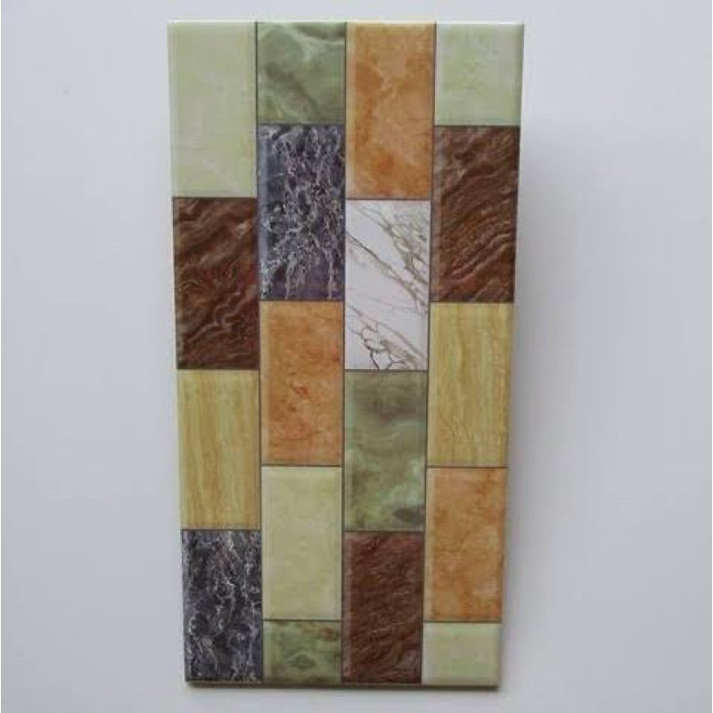 KERAMIK DINDING UNO LAGUNA BEIGE 25x50 / KERAMIK DINDING MOTIF MINIMALIS GARIS / KERAMIK DINDING UNO