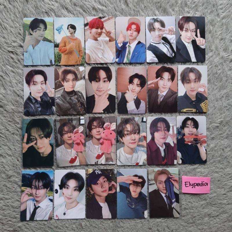 [READY] ENHYPEN Jungwon Official Photocards (Part 2: PC Benefit & Lucky Draw All Era) Dimension Dile