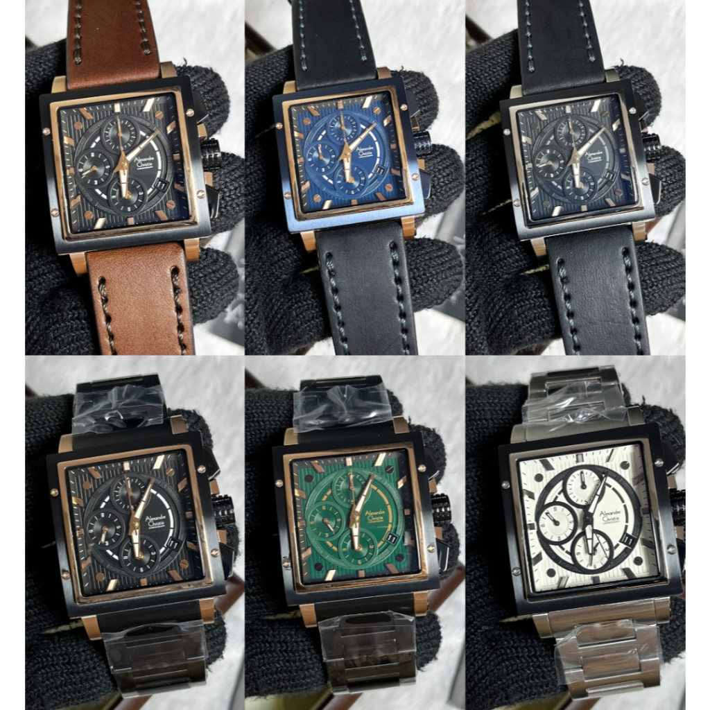 Jam Tangan Alexandre Christie Pria AC 6182  AC6182 Original Garansi Resmi 1 Tahun