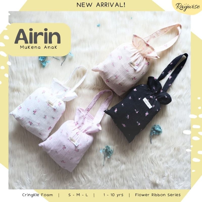 Airin Mukena Anak Balita Mukenah Anak Panjang Motif