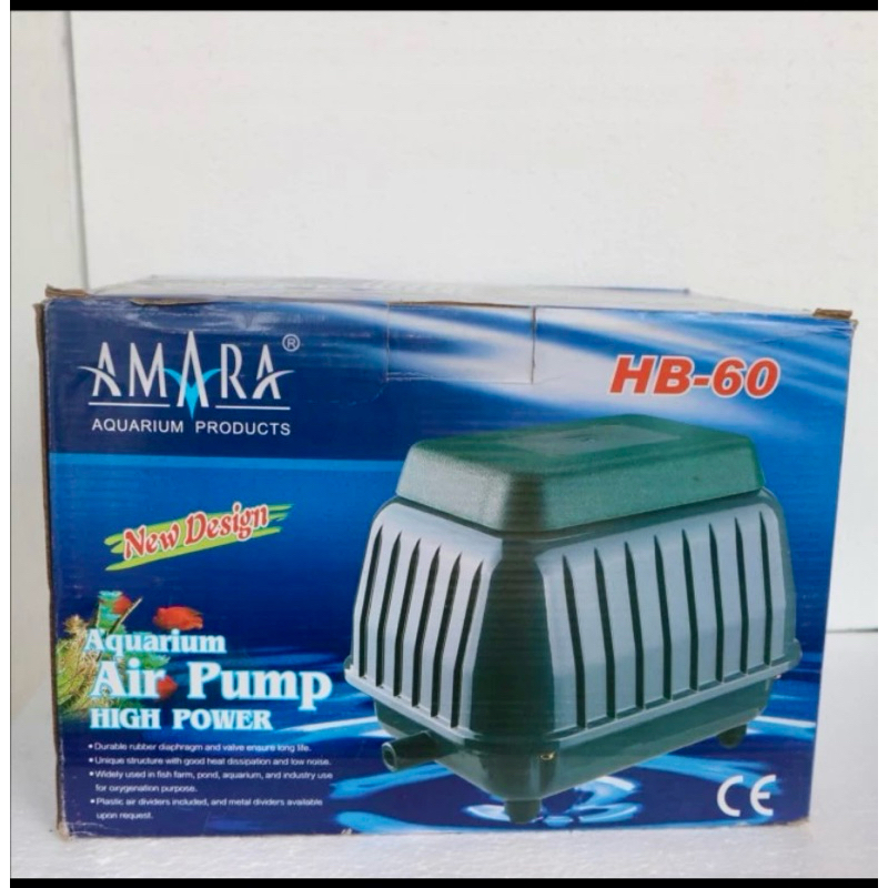 Amara Aquarium Air Pump HB-60 pompa udara