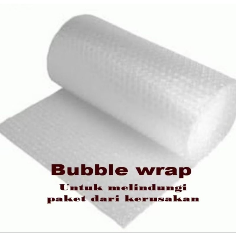 

Tambahan packing Buble Warp supaya paket AMAN ... TIDAK DI JUAL TERPISAH